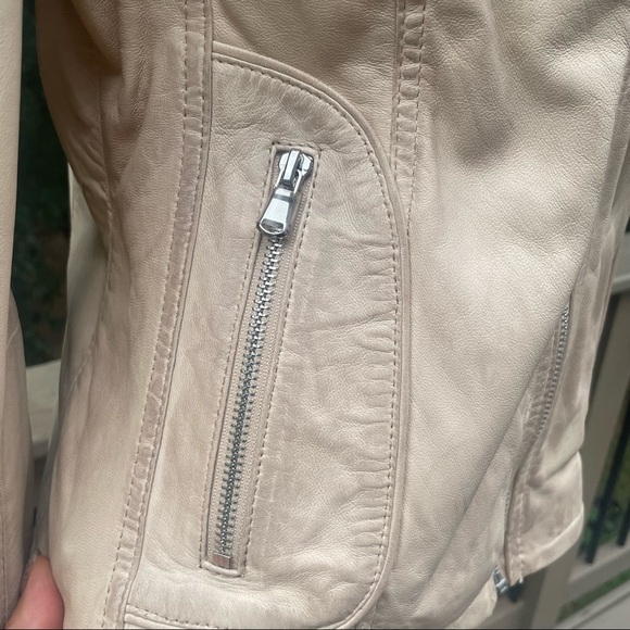 Rino & Pelle beige lamb leather jacket - Picture 6 of 14